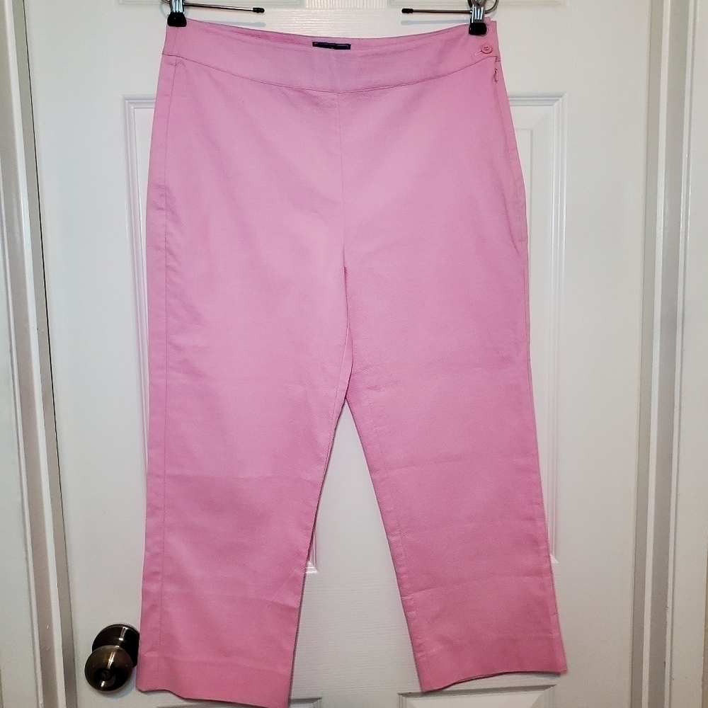 Tori Richard Pink Capri Sz 6